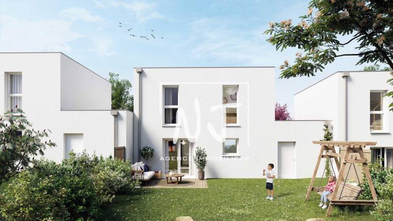 Maison neuve 3 chambres avec terrasse et jardin à Montreuil Juigné